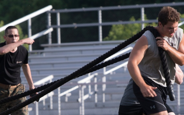 Susquehanna Valley High Football Coached by Vestal, N.Y., Marines