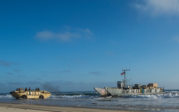 LCUs land in surf