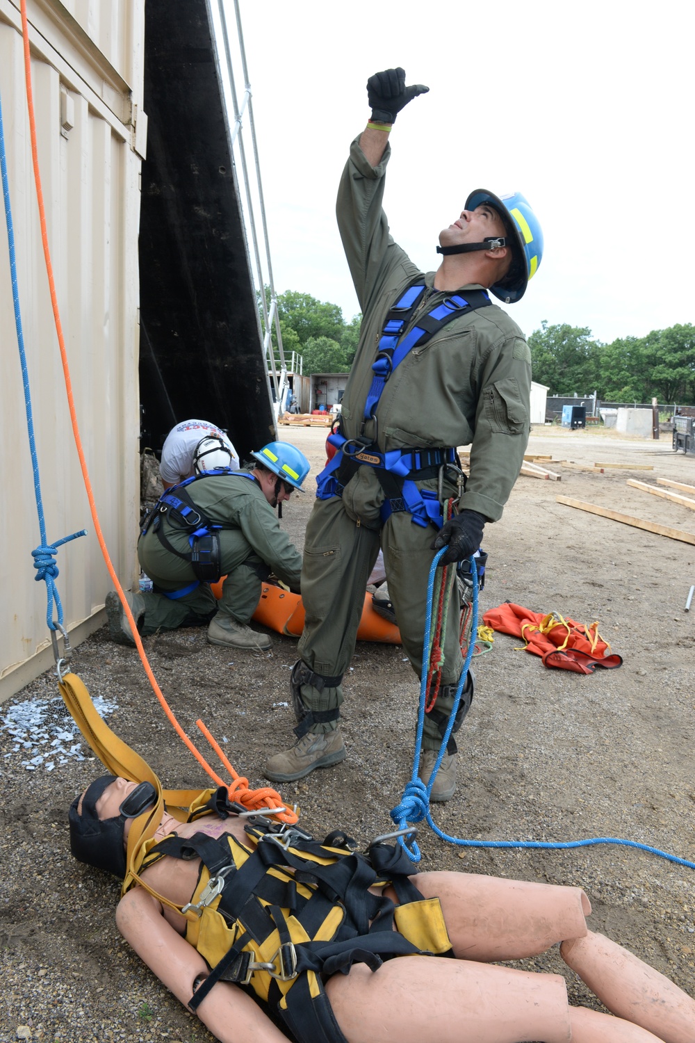Fire fighters train to save lives at PATRIOT North 2016