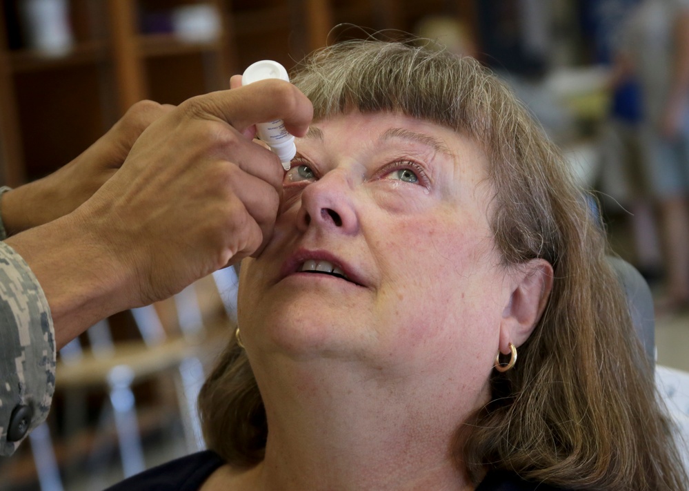 Healthy Cortland 2016 IRT: glasses for Karen