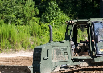Marines dig new ground: MWSS 471 work ground with new equipment