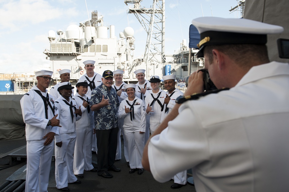 Assistant Sec. of Navy Tours USS Chafee, Delivers Environmental Award