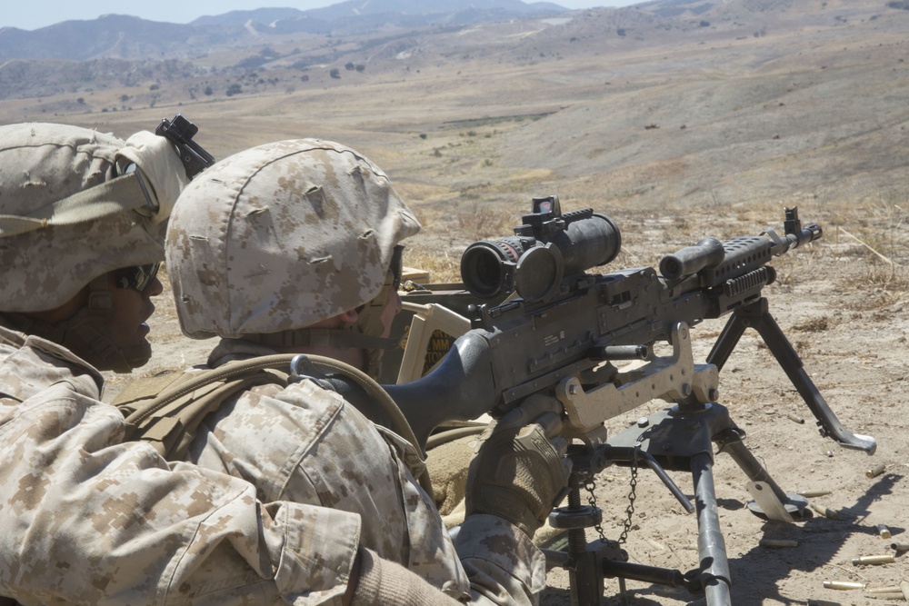 Artillery Training Rattles Camp Pendleton