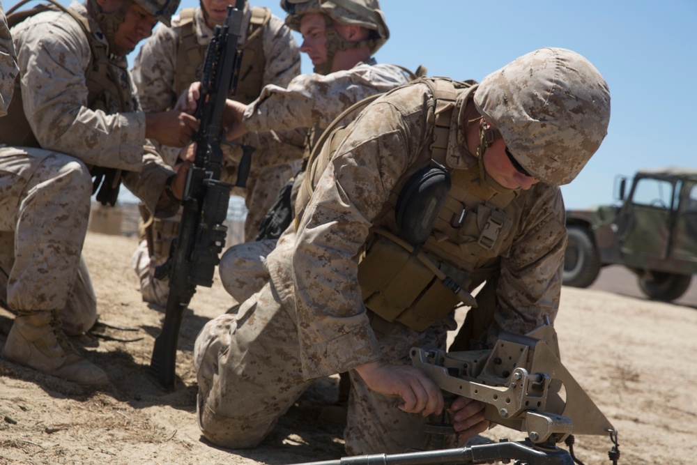 Artillery Training Rattles Camp Pendleton