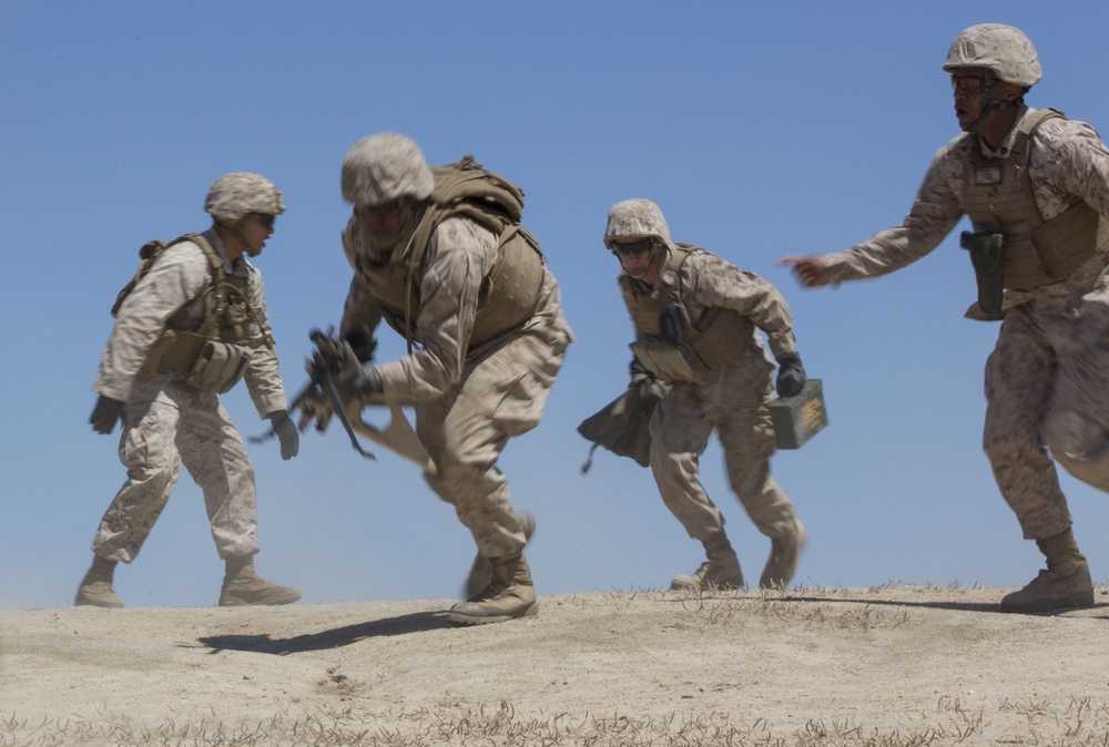 Artillery Training Rattles Camp Pendleton