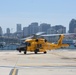 Coast Guard welcomes centennial themed helicopter to San Diego