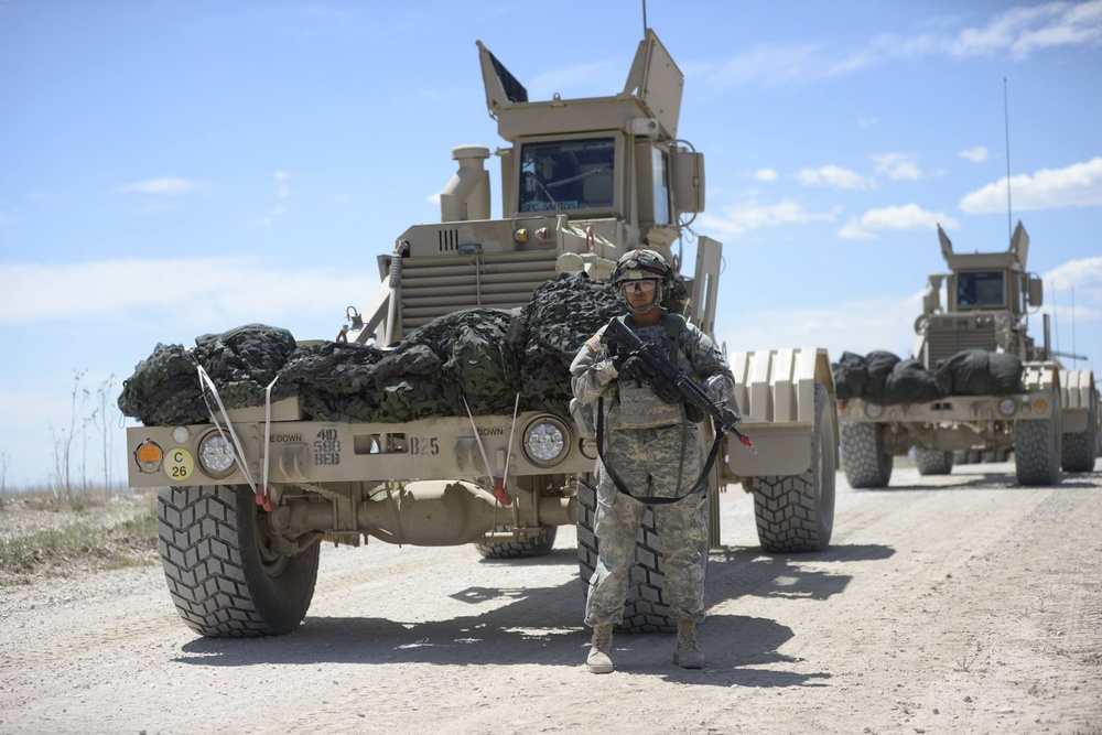 588th engineers clear the way during 3ABCT Iron Strike field exercise