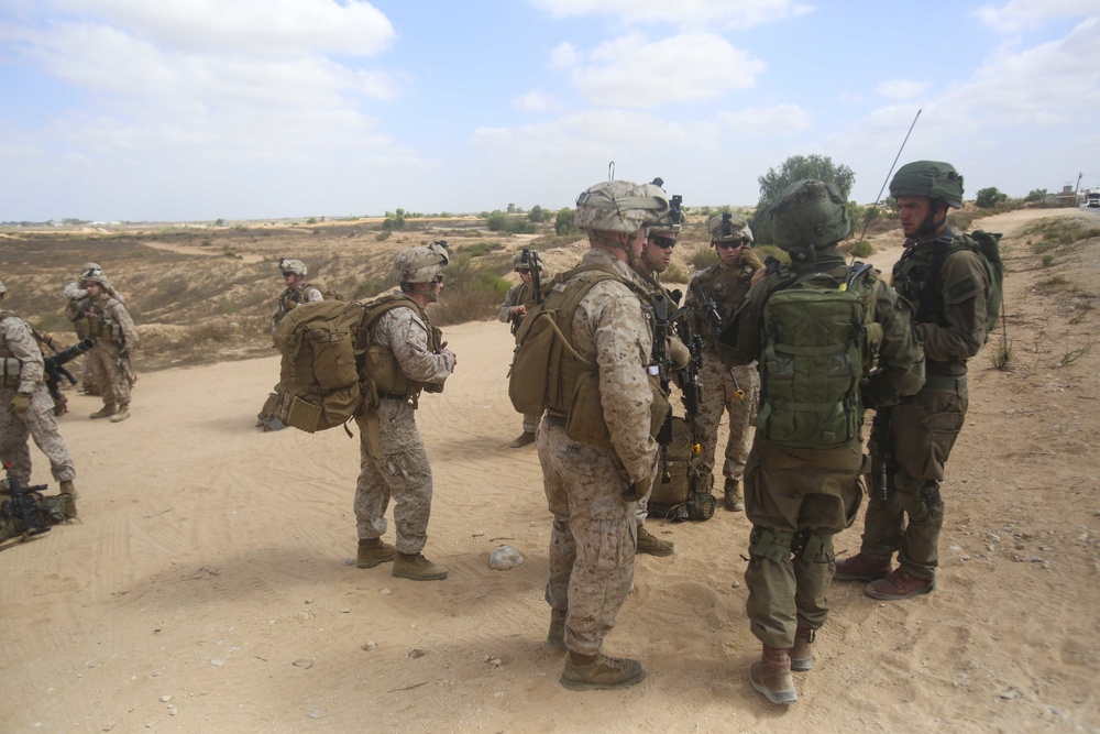 22nd MEU conducts urban assault training with IDF for Noble Shirley 16