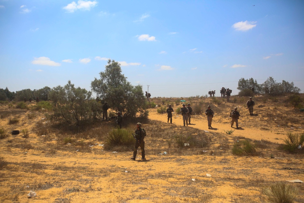 22nd MEU conducts urban assault training with IDF for Noble Shirley 16