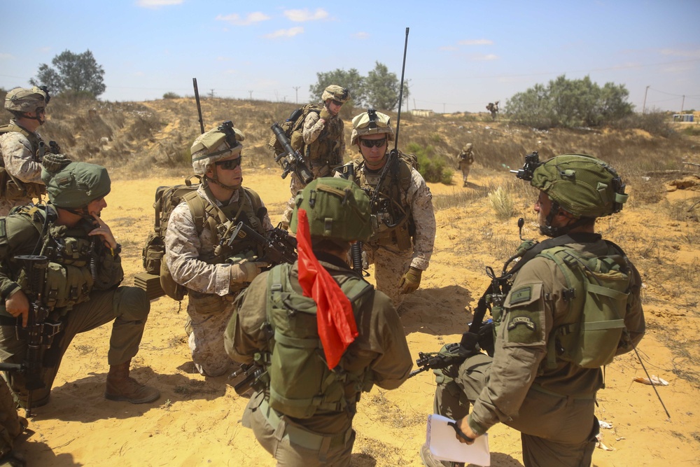 22nd MEU conducts urban assault training with IDF for Noble Shirley 16