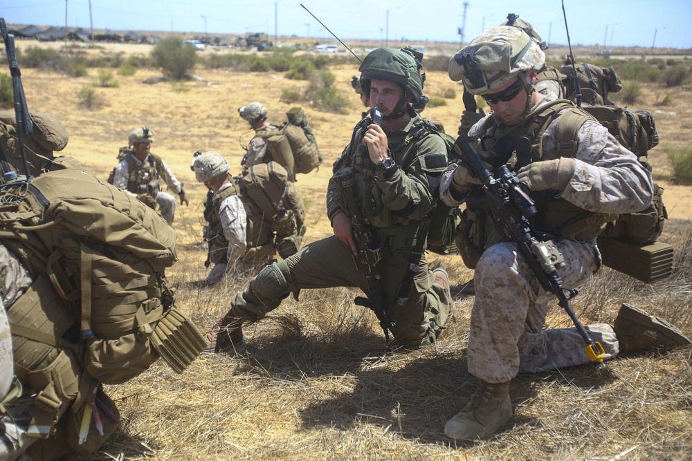 22nd MEU conducts urban assault training with IDF for Noble Shirley 16