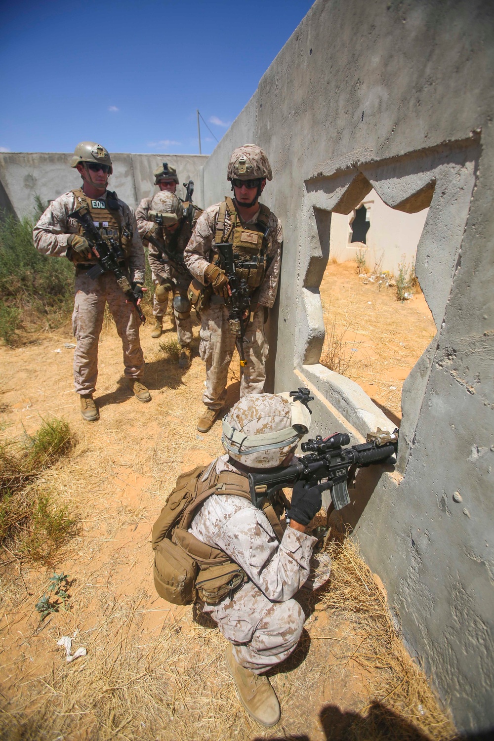 22nd MEU conducts urban assault training with IDF for Noble Shirley 16