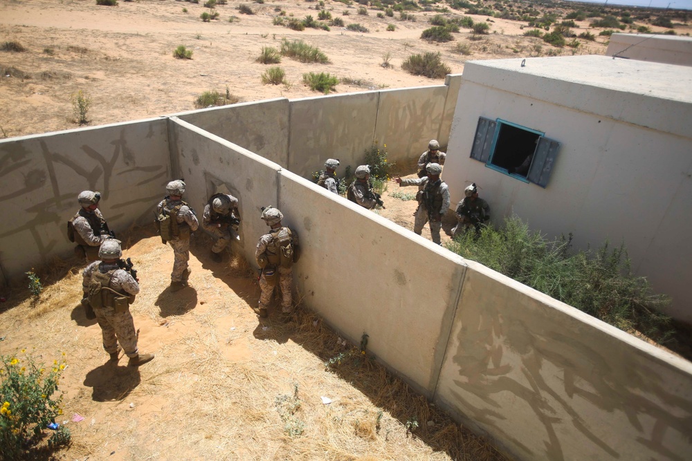 22nd MEU conducts urban assault training with IDF for Noble Shirley 16