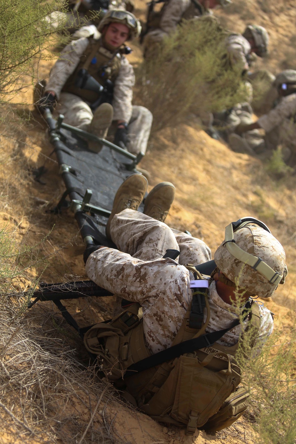 22nd MEU Conducts Mass Casualty Drill During Noble Shirley 16