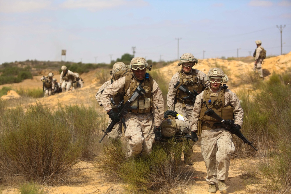 22nd MEU Conducts Mass Casualty Drill During Noble Shirley 16