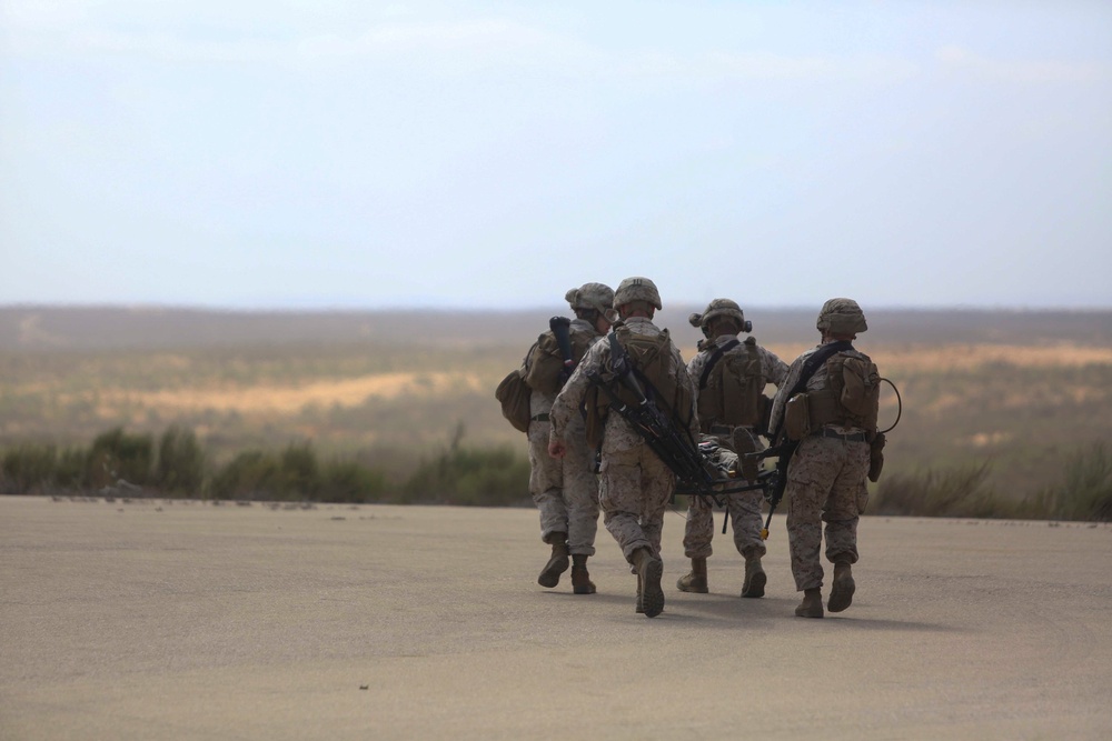 22nd MEU Conducts Mass Casualty Drill During Noble Shirley 16