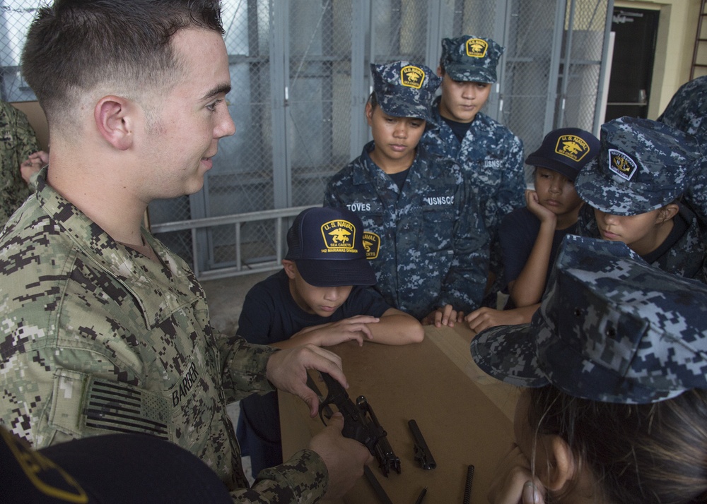 CRG-1 Det Guam host Guam Sea Cadets