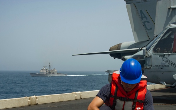 USS Dwight D. Eisenhower Deployment