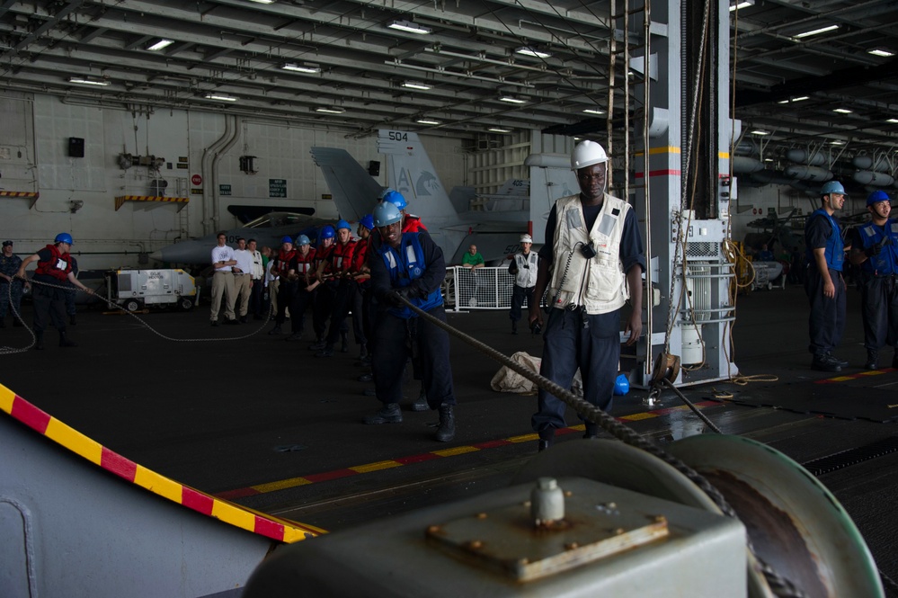 USS Dwight D. Eisenhower Deployment