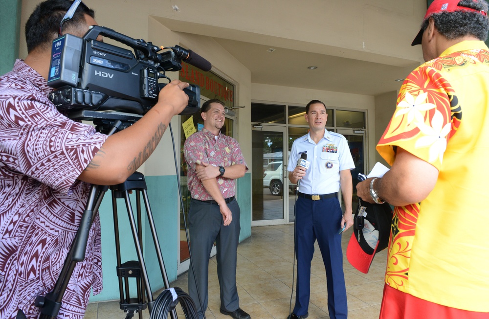 Coast Guard conducts recruiting outreach in American Samoa