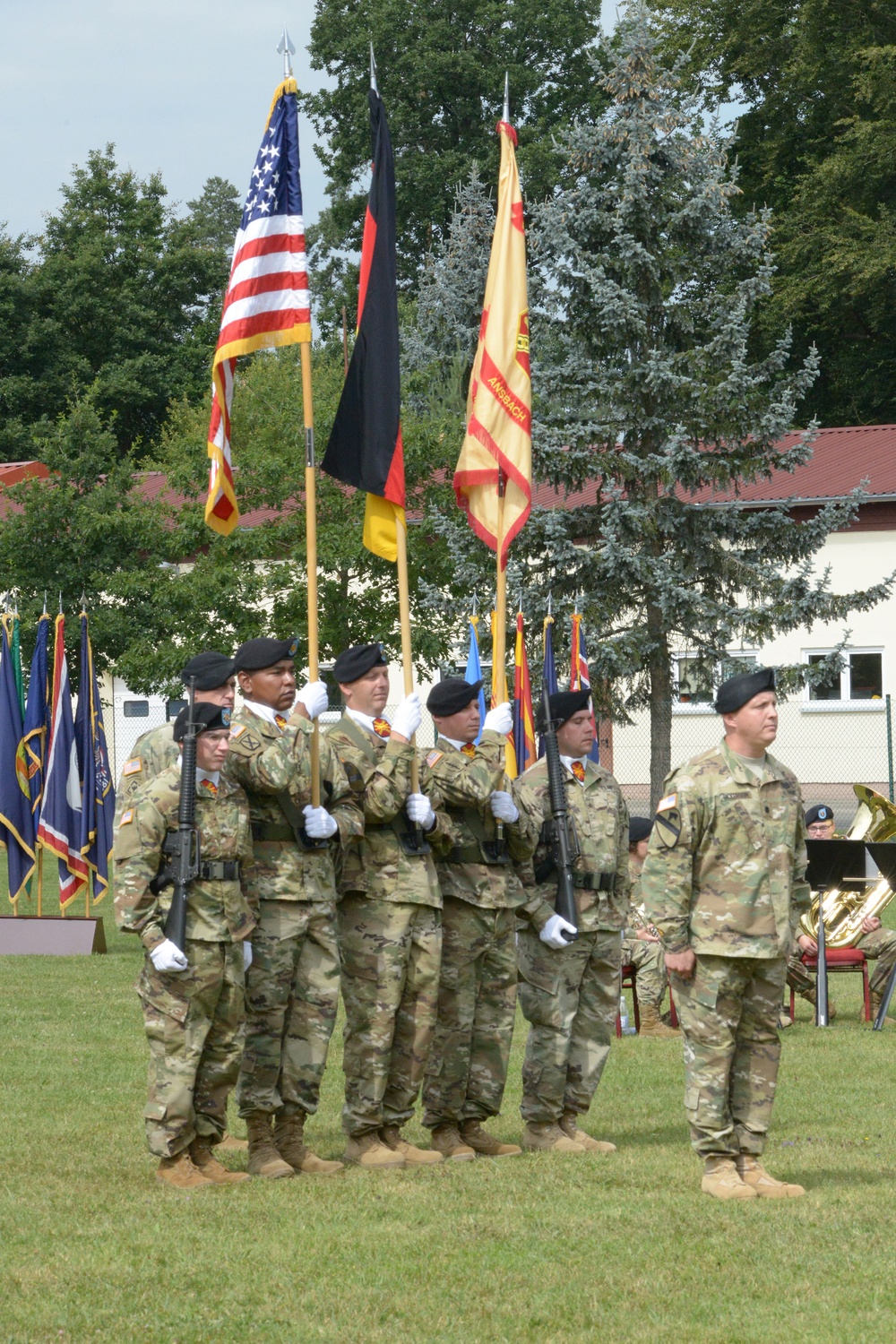 U.S. Army Garrison Ansbach Change of Command