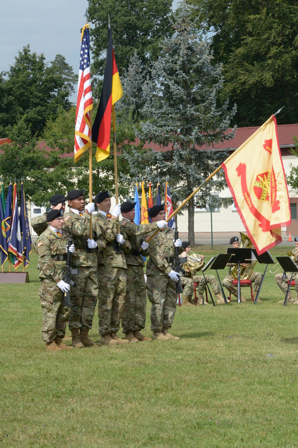 U.S. Army Garrison Ansbach Change of Command