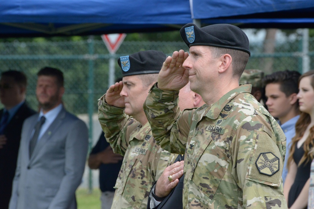 U.S. Army Garrison Ansbach Change of Command