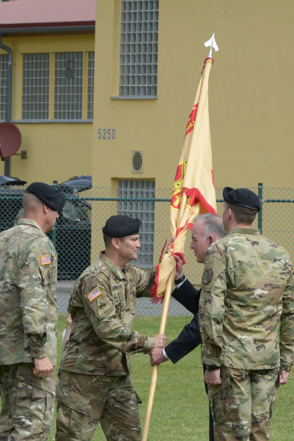 U.S. Army Garrison Ansbach Change of Command