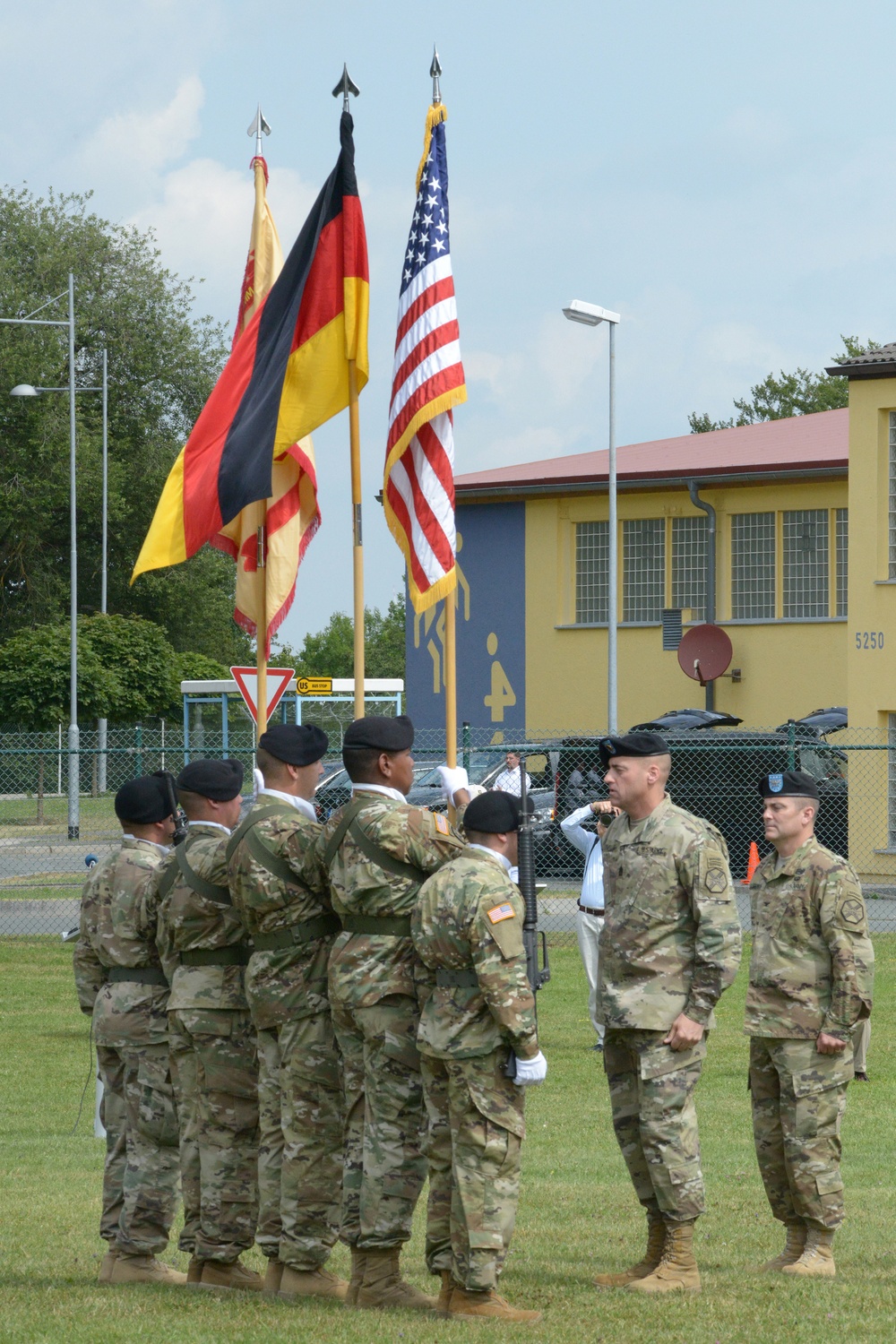 U.S. Army Garrison Ansbach Change of Command