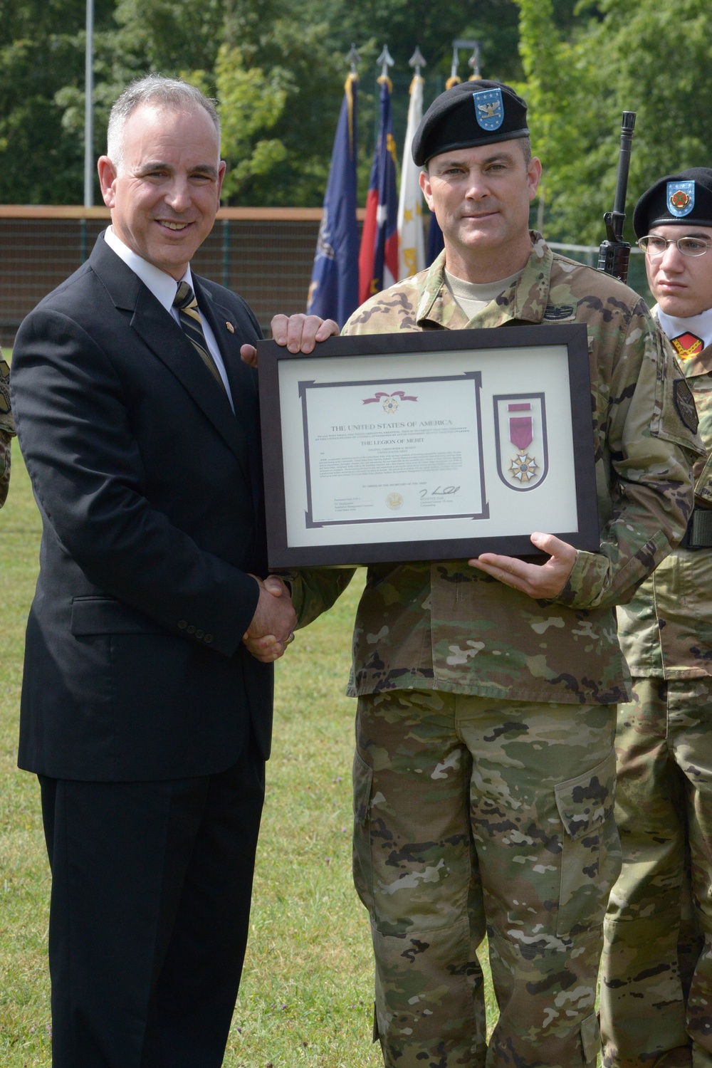 U.S. Army Garrison Ansbach Change of Command