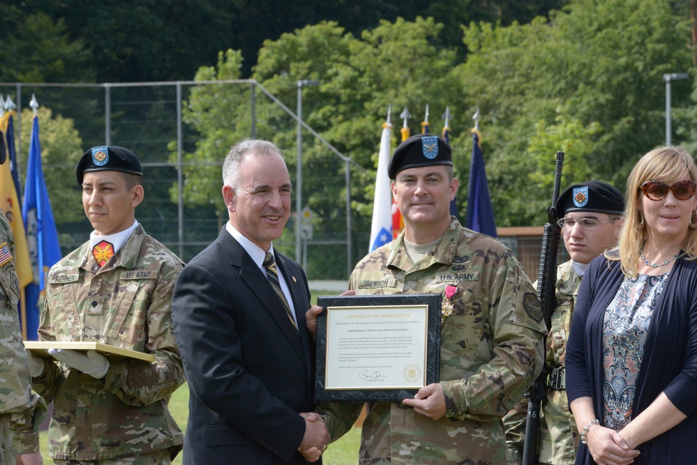 U.S. Army Garrison Ansbach Change of Command