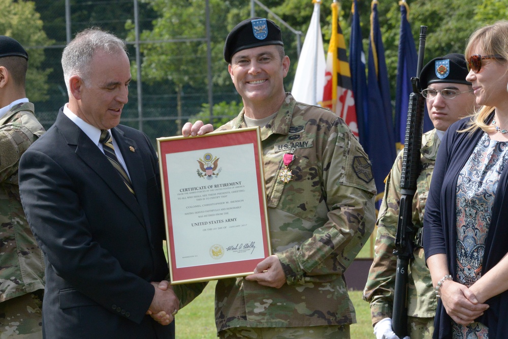 U.S. Army Garrison Ansbach Change of Command