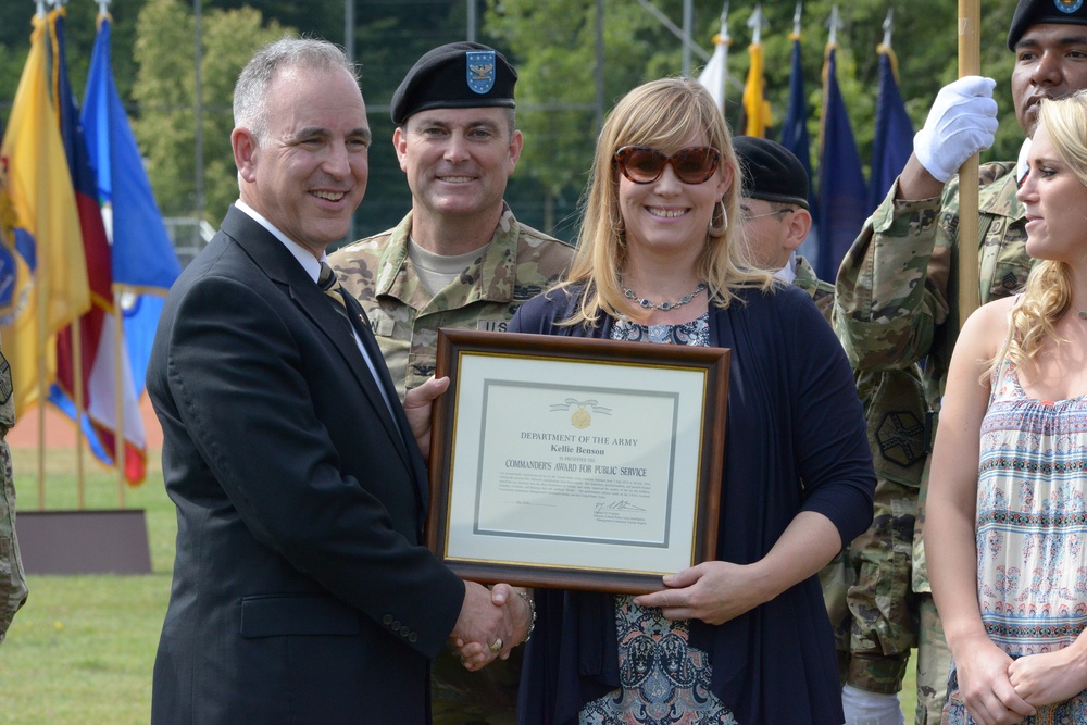 U.S. Army Garrison Ansbach Change of Command