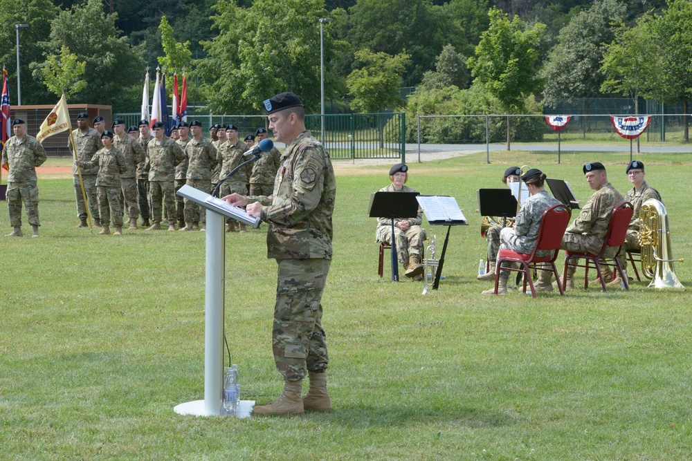 U.S. Army Garrison Ansbach Change of Command