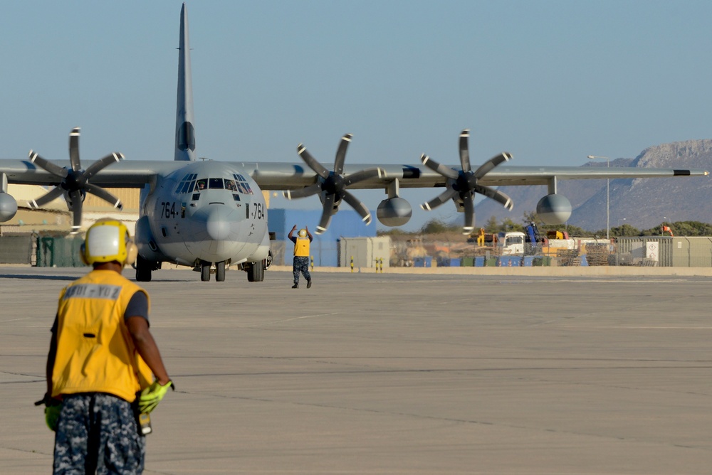 U.S. Naval Support Activity Souda Bay Air Operations Department Transient Line Division