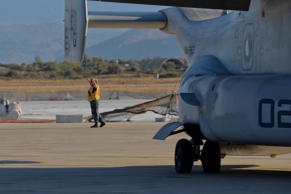 U.S. Naval Support Activity Souda Bay Air Operations Department Transient Line Division