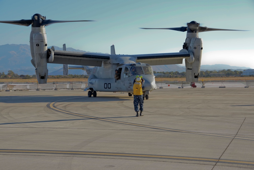 U.S. Naval Support Activity Souda Bay Air Operations Department Transient Line Division