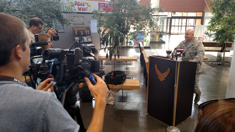 Update: A year at RobinsCol. King discusses labor relations, community, coming air show