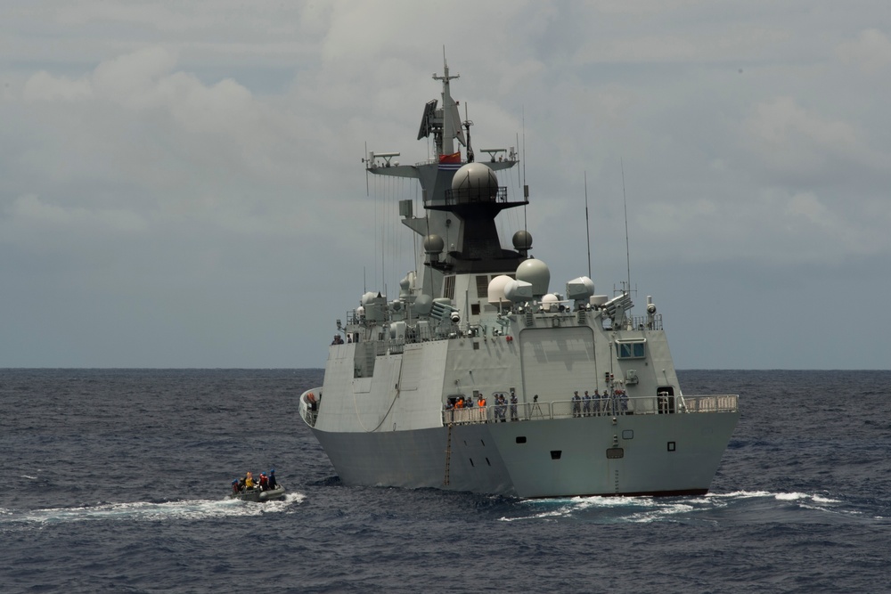 USS Princeton conducts at-sea operations during RIMPAC 2016