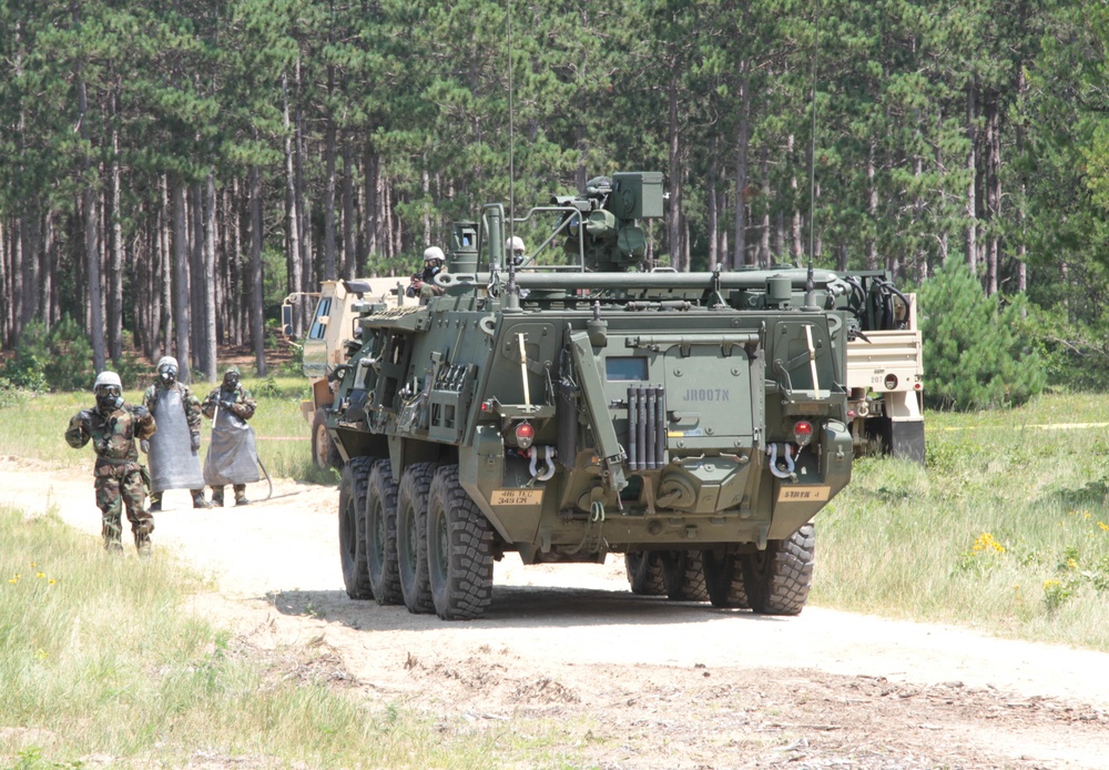 Chemical Company trains at Fort McCoy