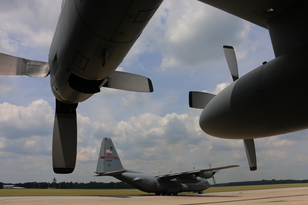 C-130H Hecules Quick Crew Change