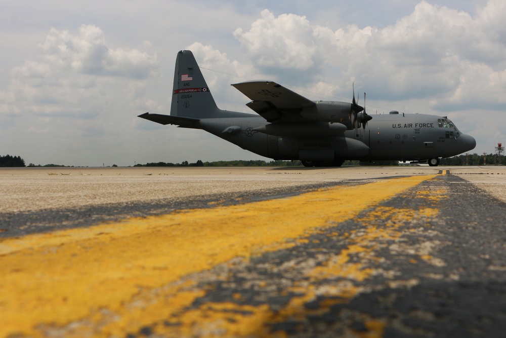 C-130H Hecules Quick Crew Change