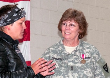 Current Longest Serving Female in Vermont National Guard Retires