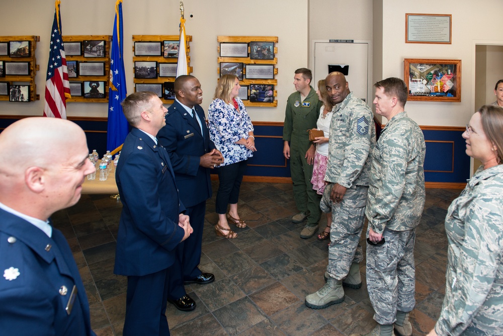 60th Aerial Port Sq. Change of Command