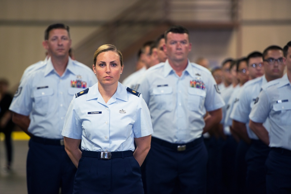 60th Aerial Port Sq. Change of Command