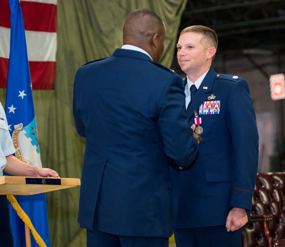 60th Aerial Port Sq. Change of Command