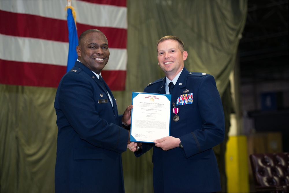 60th Aerial Port Sq. Change of Command