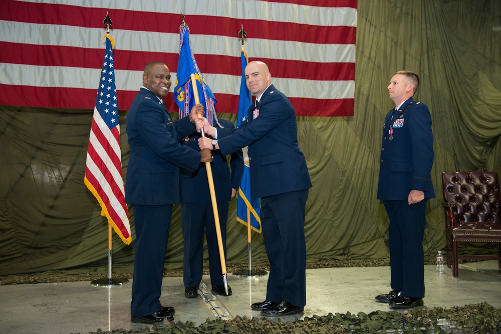 60th Aerial Port Sq. Change of Command