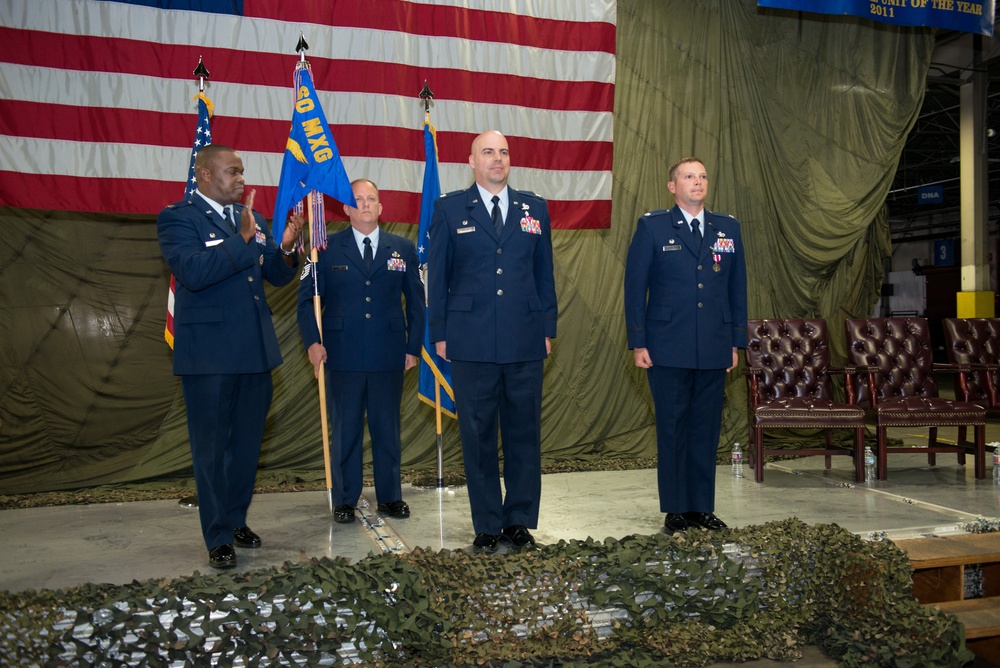 60th Aerial Port Sq. Change of Command