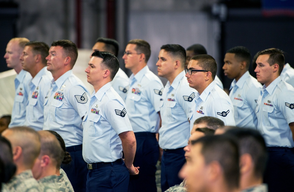 60th Aerial Port Sq. Change of Command